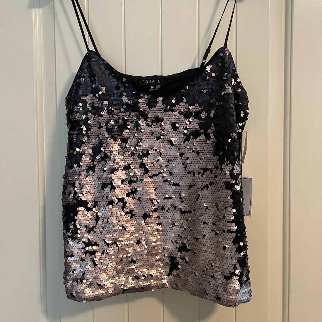1.State Sequin Cami